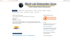 Desktop Screenshot of blacklablinux.org